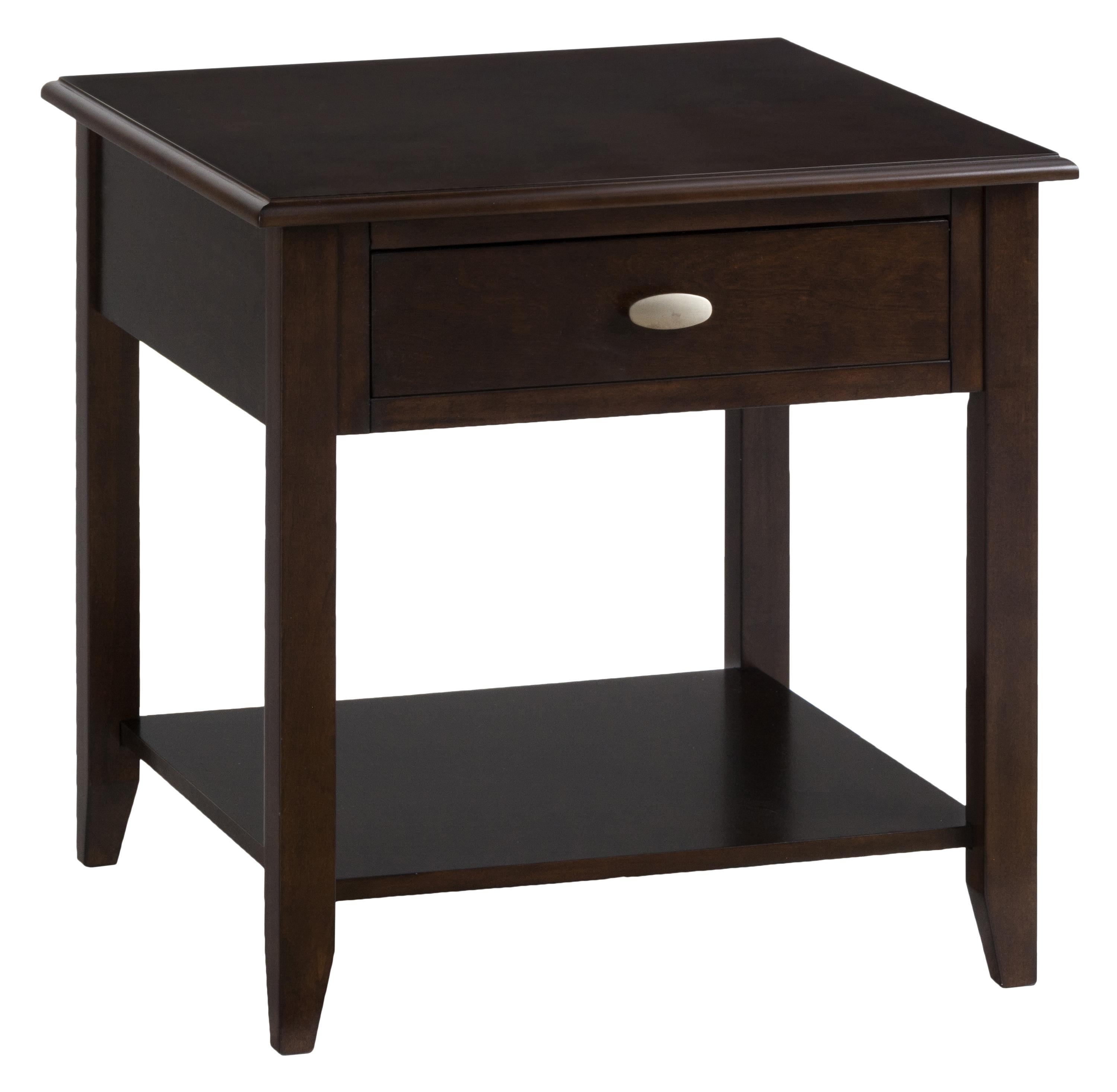 Jofran MerlotEnd Table